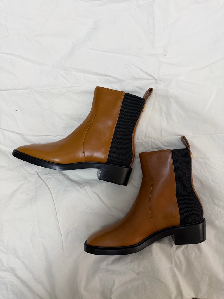 Tory Burch Brown Chelsea Boot Size 6